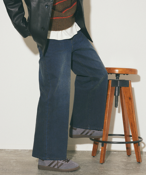 JOURNAL STANDARD（ジャーナルスタンダード）の「フロッキーデニム キャノンアシッド（デニムパンツ・メンズ・グレー/ウッド・SMALL/MEDIUM/LARGE）」の15枚目の写真