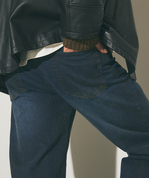 JOURNAL STANDARD（ジャーナルスタンダード）の「フロッキーデニム キャノンアシッド（デニムパンツ・メンズ・グレー/ウッド・SMALL/MEDIUM/LARGE）」の13枚目の写真