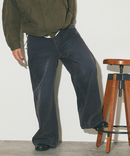 JOURNAL STANDARD（ジャーナルスタンダード）の「フロッキーデニム キャノンアシッド（デニムパンツ・メンズ・グレー/ウッド・SMALL/MEDIUM/LARGE）」の7枚目の写真