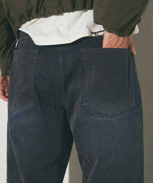 JOURNAL STANDARD（ジャーナルスタンダード）の「フロッキーデニム キャノンアシッド（デニムパンツ・メンズ・グレー/ウッド・SMALL/MEDIUM/LARGE）」の3枚目の写真