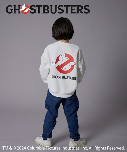 PAIRMANON STREET(ペアマノンストリート)の「【PAIRMANON STREET】【GHOSTBUSTERS】裏起毛 プリント トレーナー(スウェット・キッズ・ホワイト/ブラック/グレー/ブラック系その他/ブラック系その他2/テラコッタ・100/110/120/130/140/150/160)」の7枚目の写真