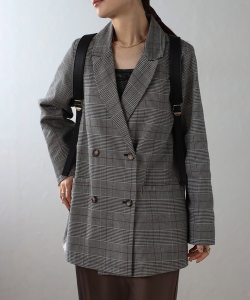 GUSCIO（グッシオ）の「【グッシオゴールドラベル】　スクエアリュック　ビジネス　A4（ビジネスバッグ・レディース・ネイビー/ベージュ/ブラック・FREE）」の19枚目の写真