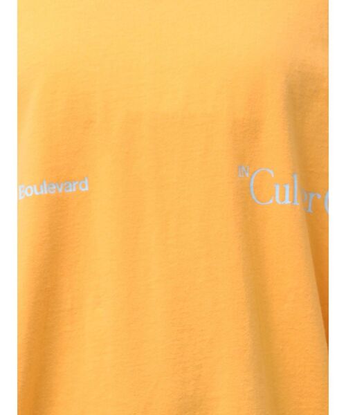 Ungrid（アングリッド）の「【UNISEX/ユニセックス】ヴィンテージウォッシュロゴロングスリーブTee（Tシャツ/カットソー・レディース・ブルー/オレンジ/アイボリー/パープル/ネイビー・SMALL/MEDIUM）」の17枚目の写真