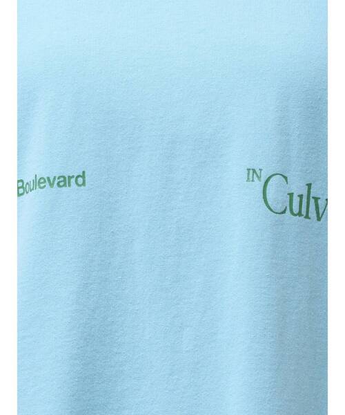 Ungrid（アングリッド）の「【UNISEX/ユニセックス】ヴィンテージウォッシュロゴロングスリーブTee（Tシャツ/カットソー・レディース・ブルー/オレンジ/アイボリー/パープル/ネイビー・SMALL/MEDIUM）」の18枚目の写真