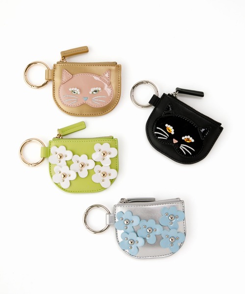 Casselini（キャセリーニ）の「Casselini(キャセリーニ)モチーフコインケース（コインケース・レディース・ライム/ゴールド/ブラック/シルバー・FREE）」の5枚目の写真