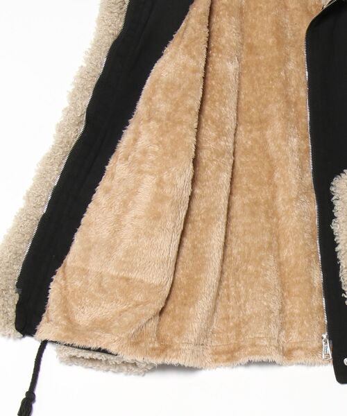 セール】インナーファー デニムGジャン（デニムジャケット）｜BLANC