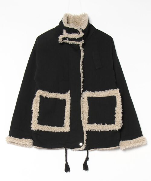 セール】インナーファー デニムGジャン（デニムジャケット）｜BLANC