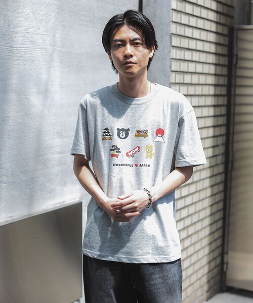 BEAMS T / LOVES JAPAN ベア Tシャツ（Tシャツ/カットソー