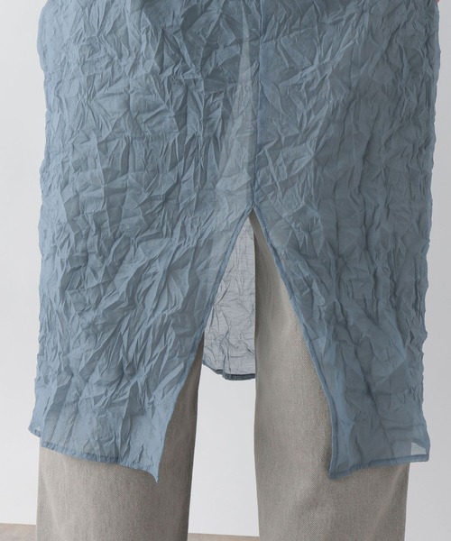 LOWRYS FARM(ローリーズファーム)の「ワッシャーアソートキャミワンピース 287449(ワンピース・レディース・グリーン/ブルー/アイボリー/ブラック・FREE)」の12枚目の写真