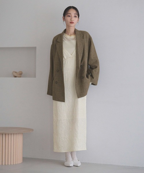 LOWRYS FARM(ローリーズファーム)の「ワッシャーアソートキャミワンピース 287449(ワンピース・レディース・グリーン/ブルー/アイボリー/ブラック・FREE)」の18枚目の写真