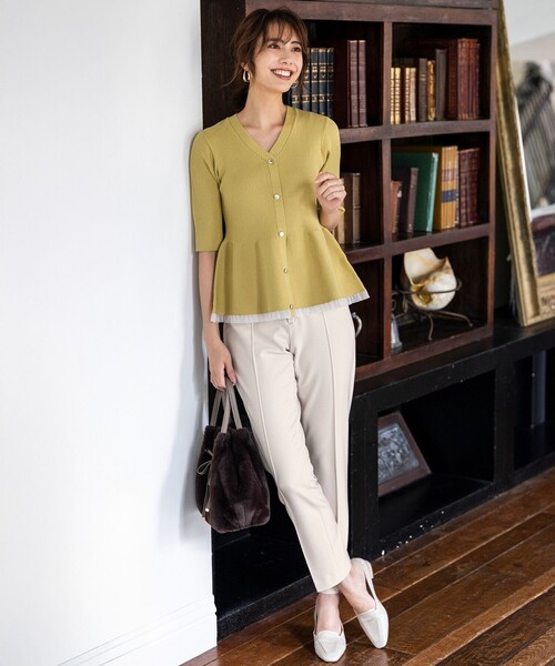 ANY SIS（エニィスィス）の「【23.0~24.0cm】エナメルローファーパンプス（パンプス・レディース・ブラック系/ベージュ系・LARGE/MEDIUM/SMALL）」の13枚目の写真