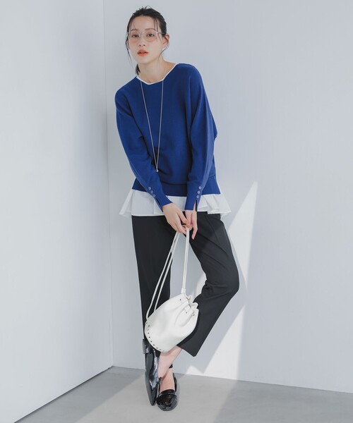 ANY SIS（エニィスィス）の「【23.0~24.0cm】エナメルローファーパンプス（パンプス・レディース・ブラック系/ベージュ系・LARGE/MEDIUM/SMALL）」の20枚目の写真