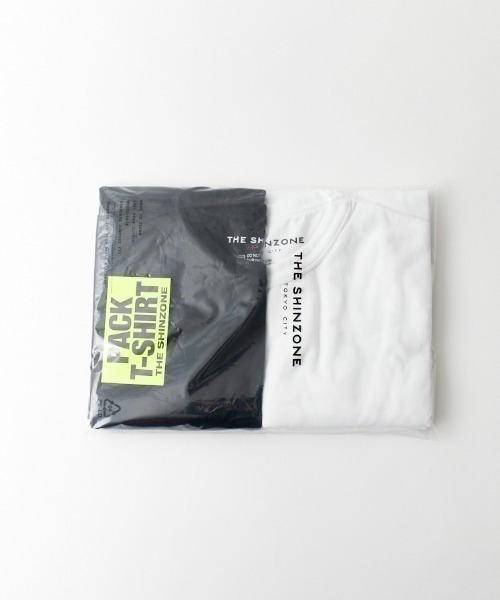 THE SHINZONE（ザ　シンゾーン）の「[THE SHINZONE/ザ シンゾーン] 2P パックTシャツ（Tシャツ/カットソー・レディース・ブラック/ネイビー/レッド・F）」の6枚目の写真