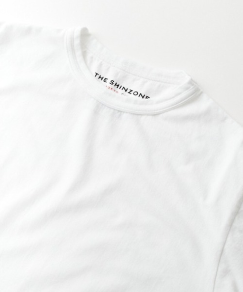 THE SHINZONE（ザ　シンゾーン）の「[THE SHINZONE/ザ シンゾーン] 2P パックTシャツ（Tシャツ/カットソー・レディース・ブラック/ネイビー/レッド・F）」の8枚目の写真