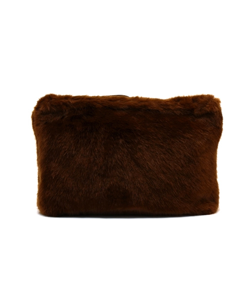 WEGO(ウィゴー)の「WEGO/無地ファークラッチバッグ(クラッチバッグ・レディース・ネイビー/カーキ/ワイン/ブラウン・FREE)」の16枚目の写真