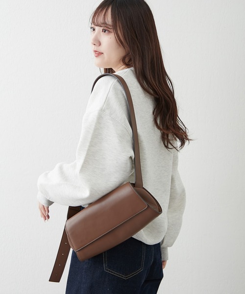 continuer de NICE CLAUP（コンティニューデナイスクラップ）の「裏起毛フラワー刺繍スウェット（スウェット・レディース・オートミール/スミクロ/ネイビー/オフホワイト・FREE）」の7枚目の写真