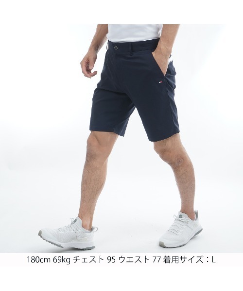 TOMMY HILFIGER GOLF（トミー ヒルフィガー ゴルフ）の「HILFIGERｸﾞﾗﾌｨｯｸ ｼｮｰﾄﾊﾟﾝﾂ（その他パンツ・メンズ・マルチ/ホワイト/ネイビー・M/LL/3L/L）」の6枚目の写真