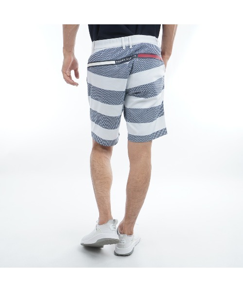 TOMMY HILFIGER GOLF（トミー ヒルフィガー ゴルフ）の「HILFIGERｸﾞﾗﾌｨｯｸ ｼｮｰﾄﾊﾟﾝﾂ（その他パンツ・メンズ・マルチ/ホワイト/ネイビー・M/LL/3L/L）」の10枚目の写真