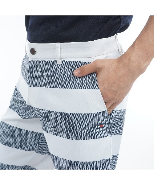 TOMMY HILFIGER GOLF（トミー ヒルフィガー ゴルフ）の「HILFIGERｸﾞﾗﾌｨｯｸ ｼｮｰﾄﾊﾟﾝﾂ（その他パンツ・メンズ・マルチ/ホワイト/ネイビー・M/LL/3L/L）」の12枚目の写真