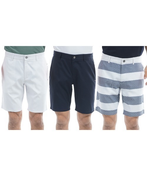 TOMMY HILFIGER GOLF（トミー ヒルフィガー ゴルフ）の「HILFIGERｸﾞﾗﾌｨｯｸ ｼｮｰﾄﾊﾟﾝﾂ（その他パンツ・メンズ・マルチ/ホワイト/ネイビー・M/LL/3L/L）」の16枚目の写真