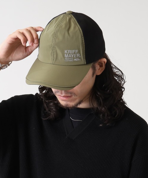 KRIFF MAYER(クリフメイヤー)の「KRIFF MAYER 撥水 メッシュ キャップ 男女兼用(キャップ・メンズ・ブラック/ベージュ/ブルー/グリーン・FREE)」の21枚目の写真