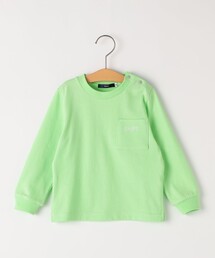SHIPS | SHIPS KIDS:80~90cm / SHIPS ロゴ 長袖 TEE(Tシャツ/カットソー)