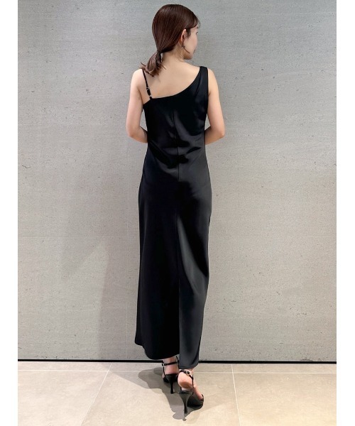 SNIDEL（スナイデル）の「レースジャケット×サテンキャミワンピースSET