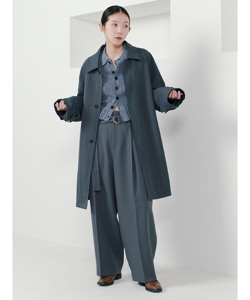 MIESROHE(ミースロエ)の「ワイドリブニットカーデ(カーディガン/ボレロ・レディース・その他/ブラック/ベージュ・FREE)」の12枚目の写真