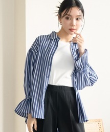 Petitjo | 小さいサイズ　キャンディースリーブシャツ　低身長さん・小柄女性(シャツ/ブラウス)