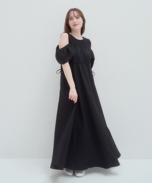 mellowneon（メロウネオン）の「4wayドッキングワンピース/ペチコートセット（ワンピース・レディース・アイボリー/ブラック・SMALL/MEDIUM）」の11枚目の写真