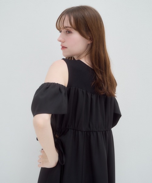 mellowneon（メロウネオン）の「4wayドッキングワンピース/ペチコートセット（ワンピース・レディース・アイボリー/ブラック・SMALL/MEDIUM）」の10枚目の写真