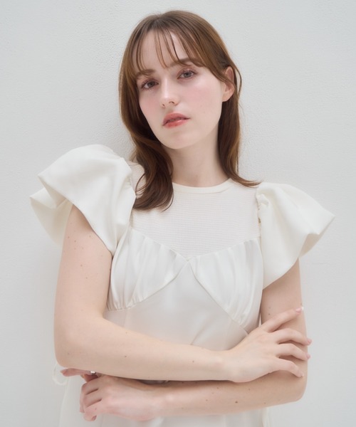 mellowneon（メロウネオン）の「4wayドッキングワンピース/ペチコートセット（ワンピース・レディース・アイボリー/ブラック・SMALL/MEDIUM）」の16枚目の写真