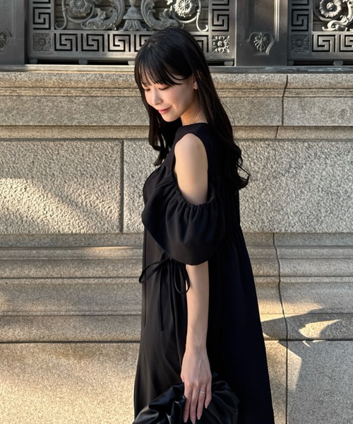 mellowneon（メロウネオン）の「4wayドッキングワンピース/ペチコートセット（ワンピース・レディース・アイボリー/ブラック・SMALL/MEDIUM）」の18枚目の写真