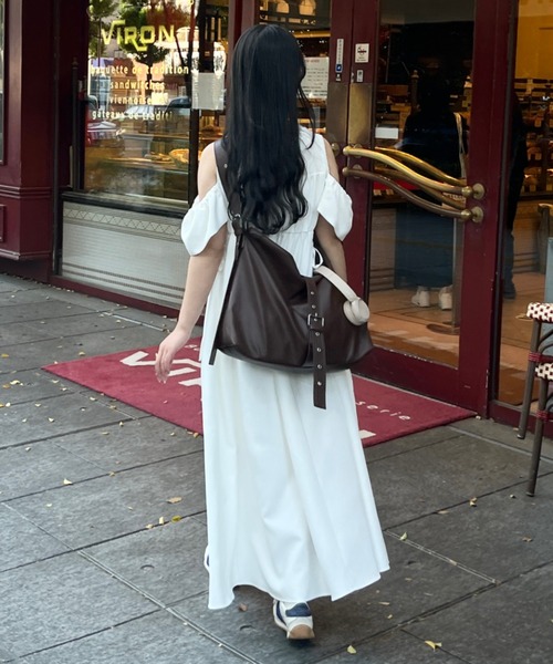 mellowneon（メロウネオン）の「4wayドッキングワンピース/ペチコートセット（ワンピース・レディース・アイボリー/ブラック・SMALL/MEDIUM）」の7枚目の写真