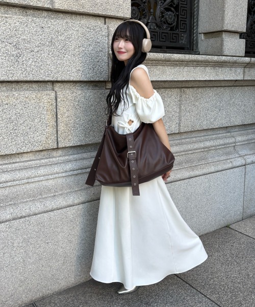 mellowneon（メロウネオン）の「4wayドッキングワンピース/ペチコートセット（ワンピース・レディース・アイボリー/ブラック・SMALL/MEDIUM）」の14枚目の写真