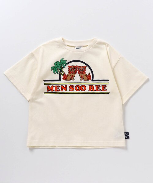 セール】【リンク/ジュニア対応】OKINAWAアート半袖Tシャツ