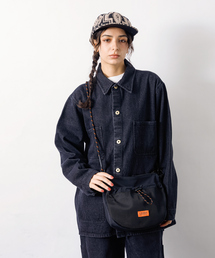 UNIVERSAL OVERALL | 【UNIVERSALOVERALL / ユニバーサルオーバーオール】Front mesh zile shoulder /フロントメッシュショルダーバッグ/UVO-195(ショルダーバッグ)