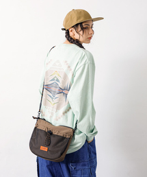 【UNIVERSALOVERALL / ユニバーサルオーバーオール】Front mesh zile shoulder /フロントメッシュショルダーバッグ/UVO-195
