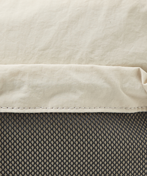 UNIVERSAL OVERALL(ユニバーサルオーバーオール)の「【UNIVERSALOVERALL / ユニバーサルオーバーオール】Front mesh zile shoulder /フロントメッシュショルダーバッグ/UVO-195(ショルダーバッグ・メンズ・ブラック/ベージュ/オレンジ/モカ・フリー)」の15枚目の写真