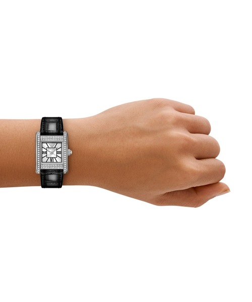 EMPORIO ARMANI（エンポリオアルマーニ）の「エンポリオ・アルマーニ 腕時計 レディース アナログ レザー AR11660（アナログ腕時計・レディース・ブラック・FREE）」の6枚目の写真