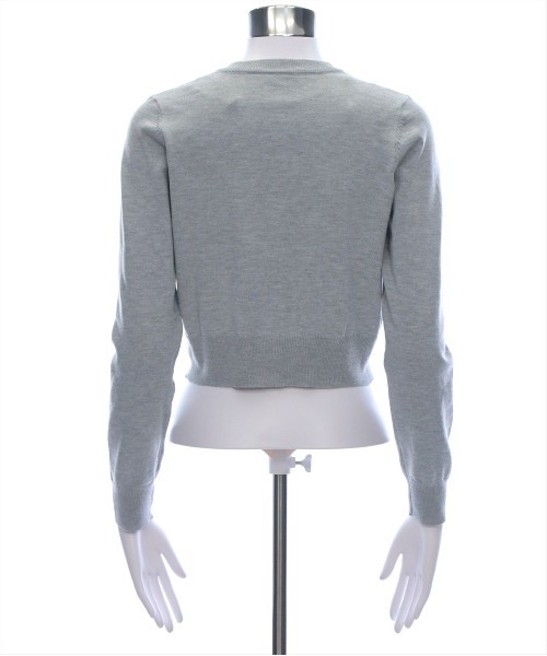 CLEAR BASIC（クリアベーシック）の「パールデザインニットカーディガン[大人 フェミニン オフィスカジュアル 着回し抜群]≪SS新作≫（カーディガン/ボレロ・レディース・アイボリー/ネイビー/ライトピンク/グレー・F）」の15枚目の写真