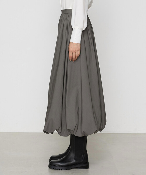 K.T KIYOKO TAKASE(キヨコタカセ)の「エアリータフタ バルーンスカート(スカート・レディース・ベージュ/ブラック/ホワイト・11号/9号/7号)」の19枚目の写真