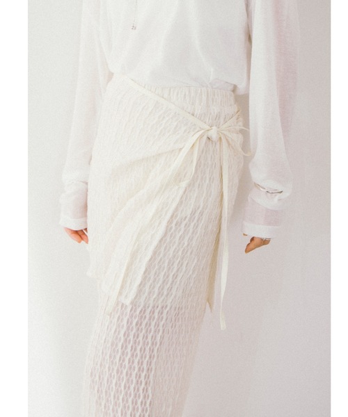 DRWCYS(ドロシーズ)の「レイヤードカットレースパンツ(その他パンツ・レディース・ホワイト/ブラック・FREE)」の14枚目の写真