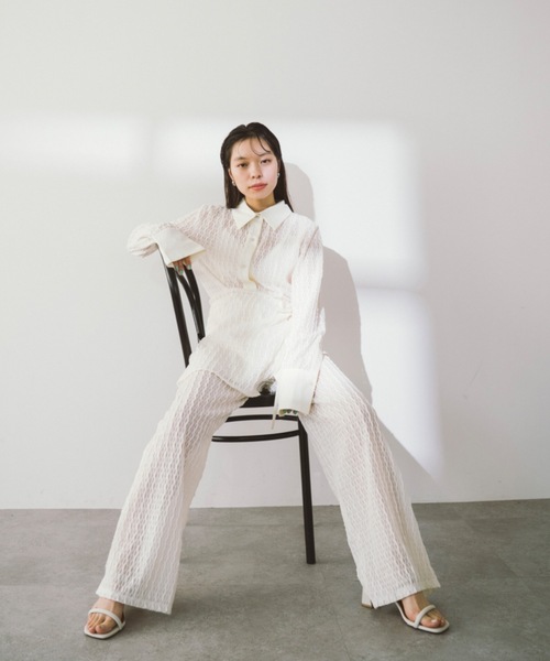 DRWCYS(ドロシーズ)の「レイヤードカットレースパンツ(その他パンツ・レディース・ホワイト/ブラック・FREE)」の15枚目の写真