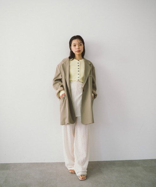 DRWCYS(ドロシーズ)の「レイヤードカットレースパンツ(その他パンツ・レディース・ホワイト/ブラック・FREE)」の17枚目の写真