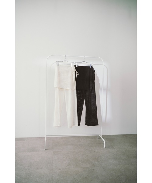 DRWCYS(ドロシーズ)の「レイヤードカットレースパンツ(その他パンツ・レディース・ホワイト/ブラック・FREE)」の11枚目の写真