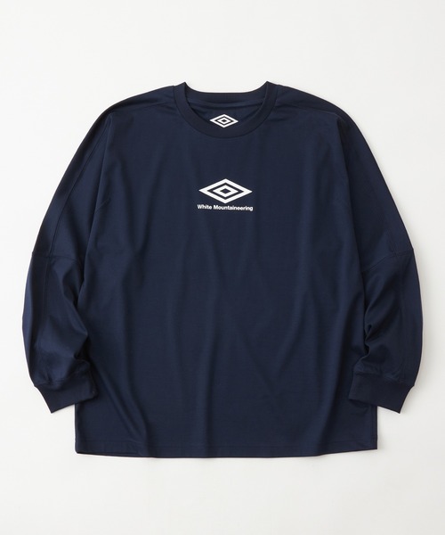 WHITE MOUNTAINEERING（ホワイトマウンテニアリング）の「White Mountaineering/ホワイトマウンテニアリング×UMBRO/アンブロ LONG SLEEVE T-SHIRT 長袖Tシャツ ロンT（Tシャツ/カットソー・メンズ・ホワイト/ブラック/ネイビー・1/2/3）」の18枚目の写真