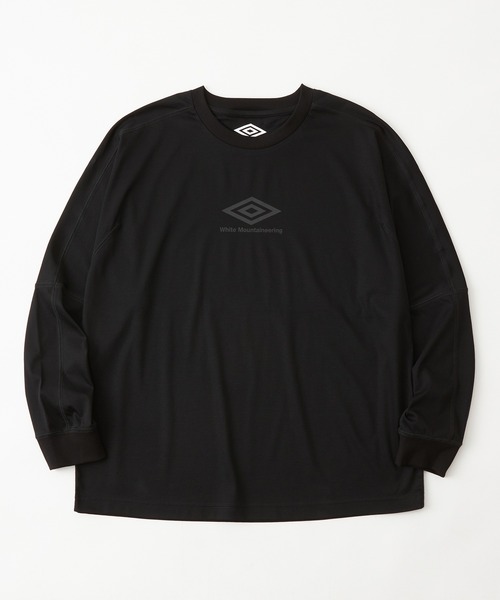 WHITE MOUNTAINEERING（ホワイトマウンテニアリング）の「White Mountaineering/ホワイトマウンテニアリング×UMBRO/アンブロ LONG SLEEVE T-SHIRT 長袖Tシャツ ロンT（Tシャツ/カットソー・メンズ・ホワイト/ブラック/ネイビー・1/2/3）」の9枚目の写真