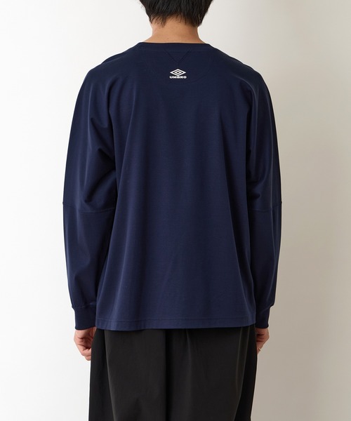 WHITE MOUNTAINEERING（ホワイトマウンテニアリング）の「White Mountaineering/ホワイトマウンテニアリング×UMBRO/アンブロ LONG SLEEVE T-SHIRT 長袖Tシャツ ロンT（Tシャツ/カットソー・メンズ・ホワイト/ブラック/ネイビー・1/2/3）」の20枚目の写真