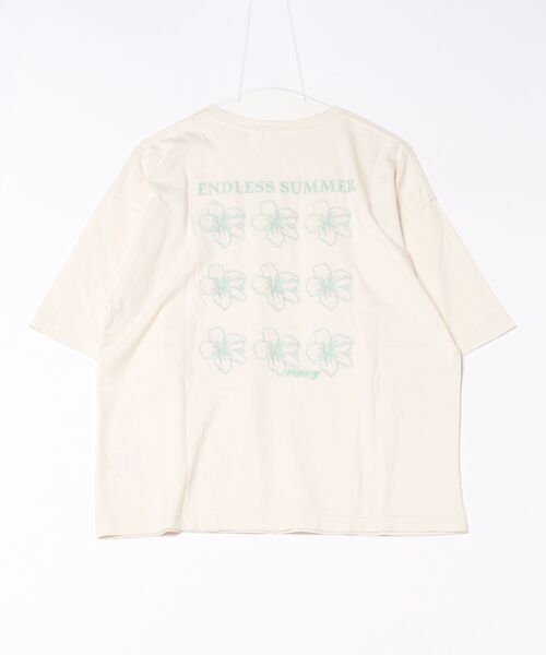 tシャツ 「ゆったりシルエット」ROXY/ロキシーハイビスカスTシャツ RST252046 レディース ゆったりシルエット】ROXY/ロキシーハイビスカスTシャツ